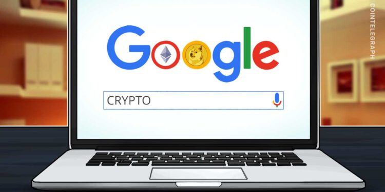Dogecoin und Ether unter Top-10-Suchbegriffen auf Google im Jahr 2021