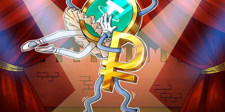 USDT verzeichnet neues Allzeithoch gegen russischen Rubel
