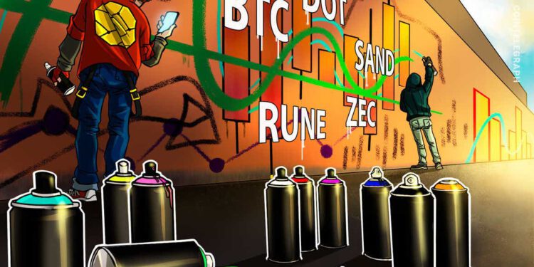 Bitcoin (BTC), Polkadot (DOT), The Sandbox (SAND), THORChain (RUNE), Zcash (ZEC)