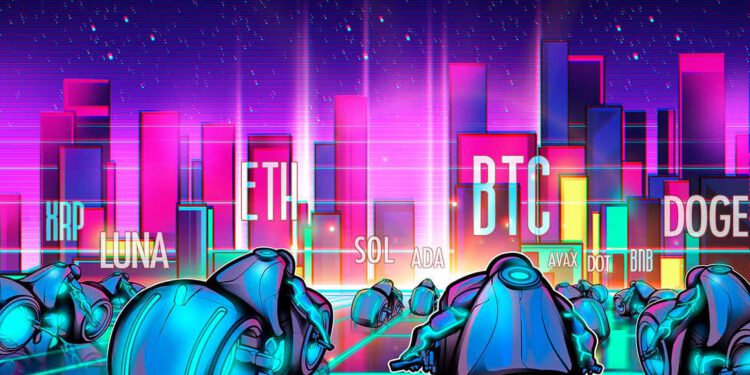 Bitcoin (BTC), Ethereum (ETH), Terra (LUNA)
