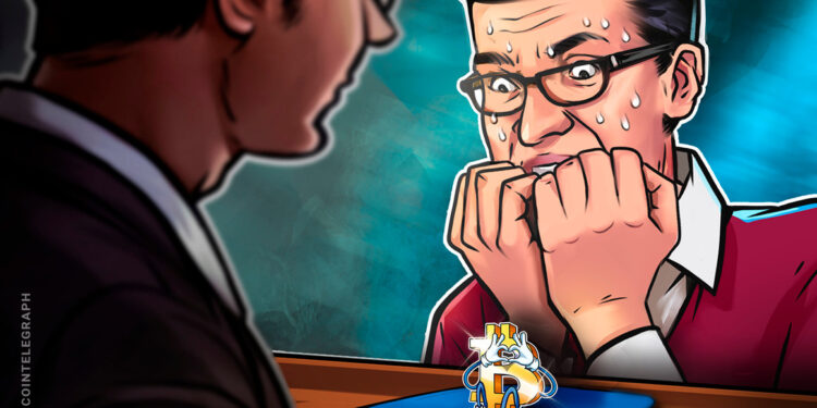Bitcoin (BTC) rutscht weiter ab, Stimmungsbarometer steht wieder auf „Angst“