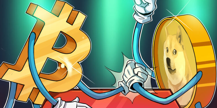 Bitcoin (BTC) kämpft mit 46.000 US-Dollar, Musk treibt Dogecoin (DOGE) nach oben