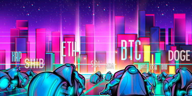 Bitcoin (BTC), Ether (ETH), Ripple (XRP)