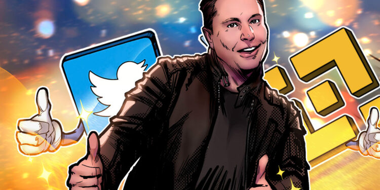 Binance unterstützt Twitter-Übernahme von Elon Musk mit 500 Mio. US-Dollar