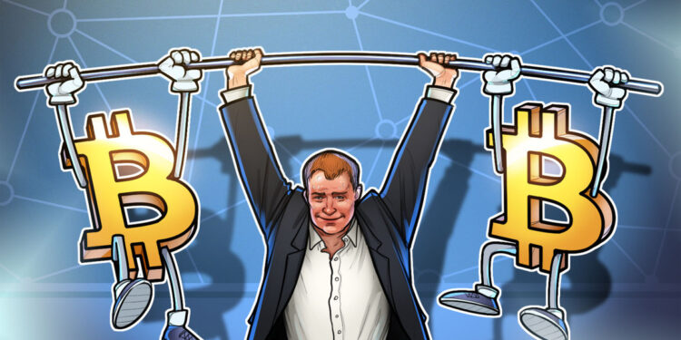 Bitcoin (BTC) peilt Wochenabschluss über 21.900 US-Dollar an