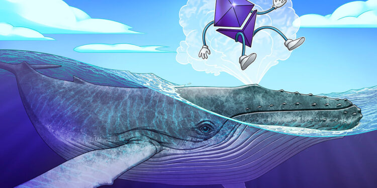 Ether "Exchange Netflow" hebt bestimmtes Verhaltensmuster der ETH-Wale hervor