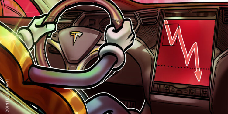 Tesla verzeichnet 140 Mio. US-Dollar Nettoverlust durch Bitcoin (BTC)