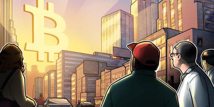 Bitcoin erobert EZB – BTC-Logo auf Hauptquartier projiziert