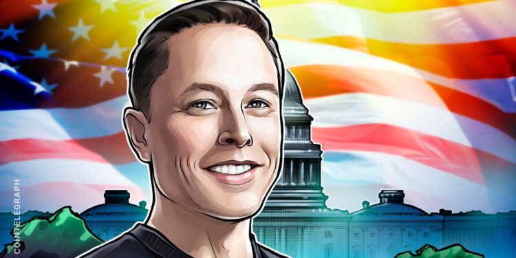 Elon Musk unterstützt krypto-freundlichen Präsidentschaftskandidaten