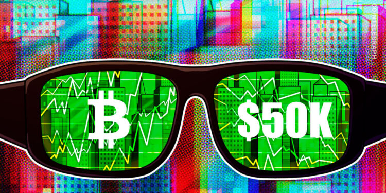 Bitcoin (BTC) erstmals seit Dezember 2021 auf 50.000 US-Dollar