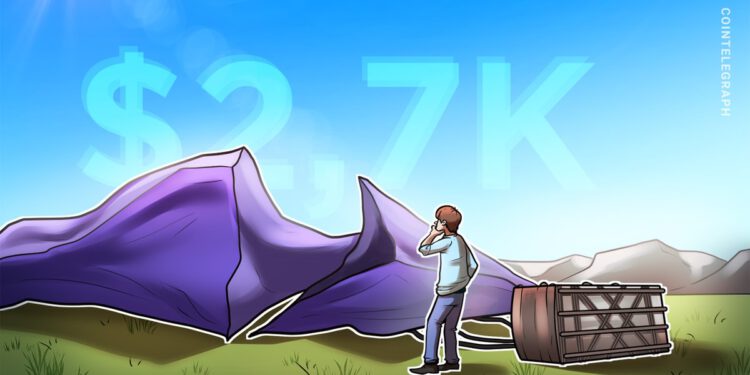 Ethereum-Kurs auf 3.000 US-Dollar? – Zahlen lassen Zweifel an Aufschwung