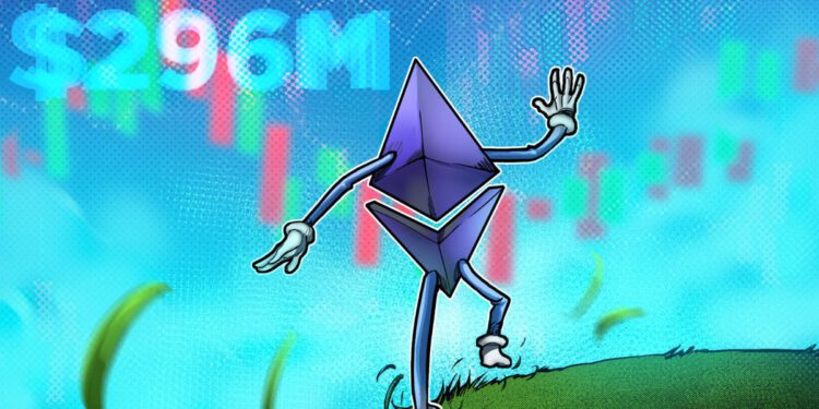 Ether (ETH)-Krypto-Fonds verzeichnen 296 Mio. US-Dollar an Zuflüssen