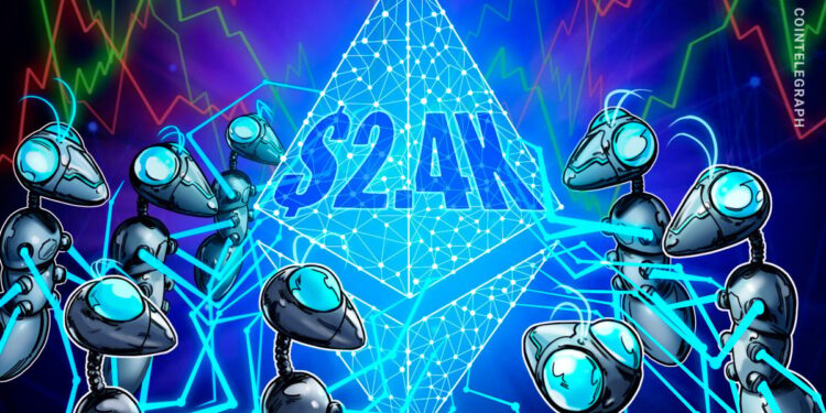 Ether (ETH)-Kurs stabil bei 2.400 US-Dollar: Krypto-Investoren langfristig optimistisch
