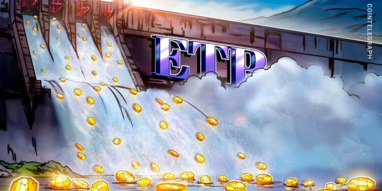 Krypto-ETP-Zuflüsse in H1 2025 niedriger als im Vorjahr