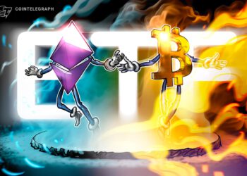 Ethereum-ETFs übertreffen Bitcoin-ETFs sechs Tage in Folge