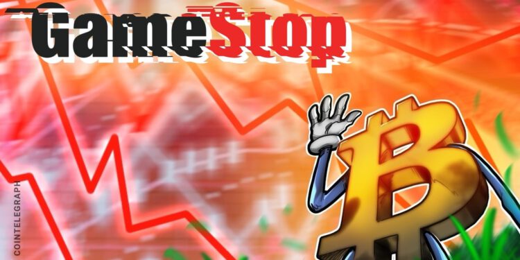 GameStop-Aktie bricht ein nach Kapitalaufnahme für Bitcoin-Käufe