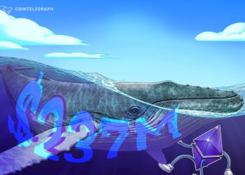 Ethereum (ETH) kurz vor Einbruch? Wale transferieren 237 Mio. US-Dollar auf Börsen