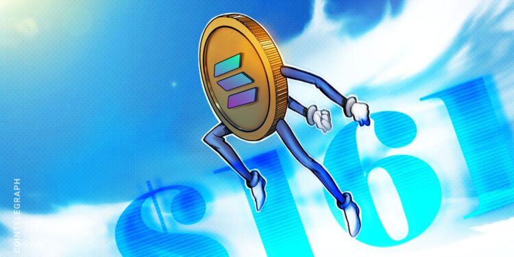 Solana (SOL) steigt nach ETF-Meldung auf 161 US-Dollar: Ist die Rallye nachhaltig?