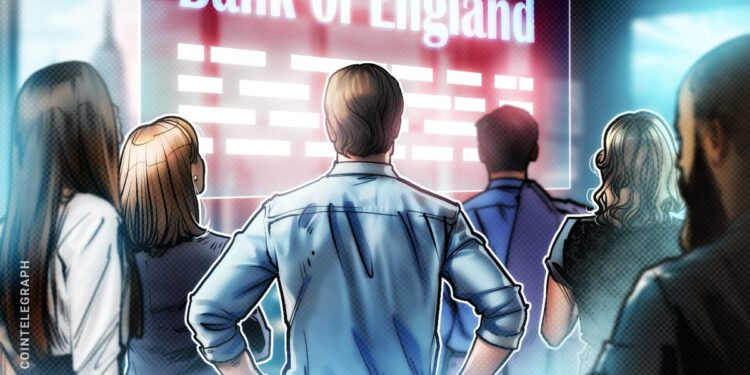 Britische Banken sollten keine Stablecoins ausgeben