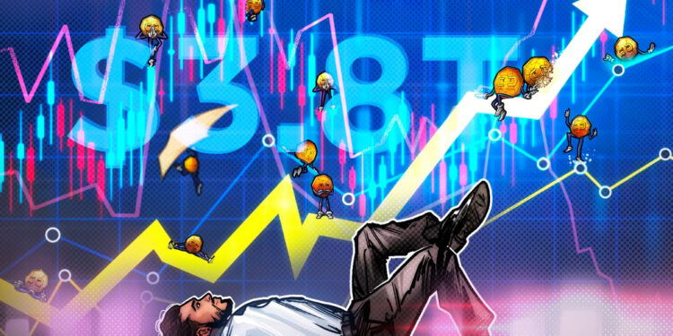 Gesamtmarktkapitalisierung aller Kryptowährungen erreicht 3,8 Bio. US-Dollar: Neues Allzeithoch