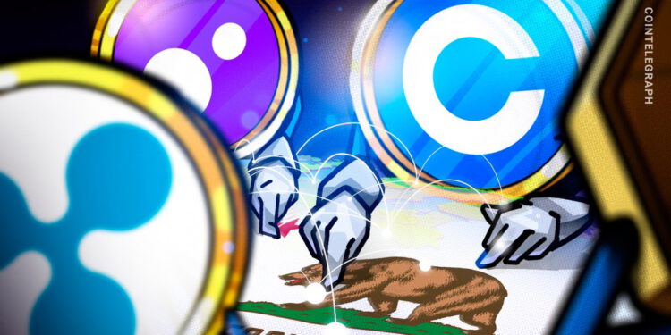 Kalifornien gründet Task Force mit Ripple, Coinbase und Moonpay