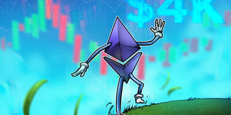 Daten deuten darauf hin, dass der Ether-Kurs bald über 4.000 US-Dollar steigen könnte
