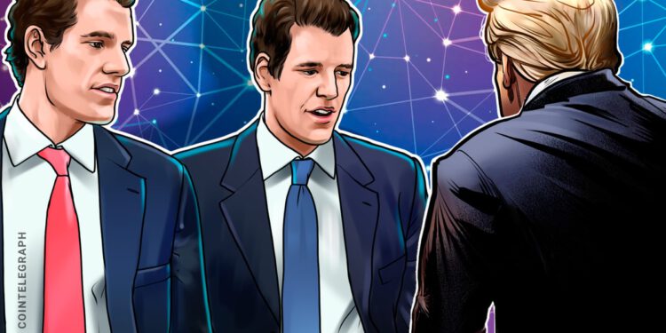 Winklevoss-Zwillinge investieren in Krypto-Firma von Donald Trump