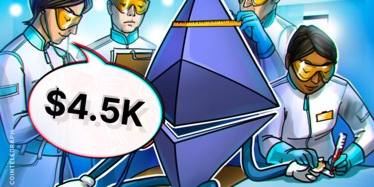 Ethereum kurz vor Rückgang um 18 Prozent?