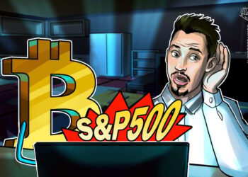 S&P 500 gegenüber Bitcoin (BTC) 88 Prozent im Minus
