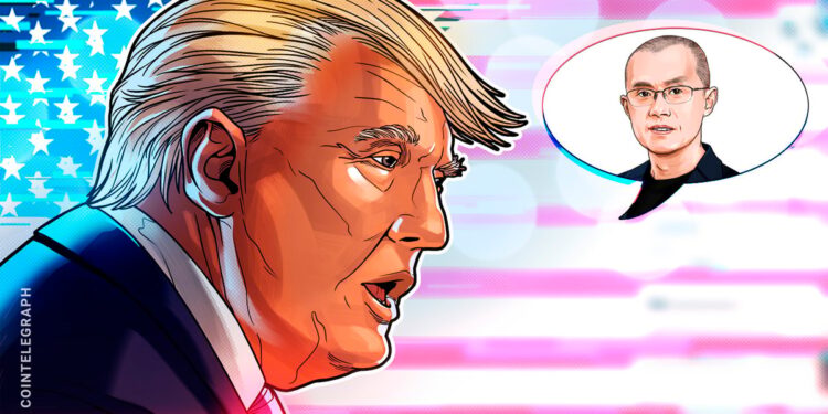 Binance bestätigt Begnadigung von CZ durch Donald Trump