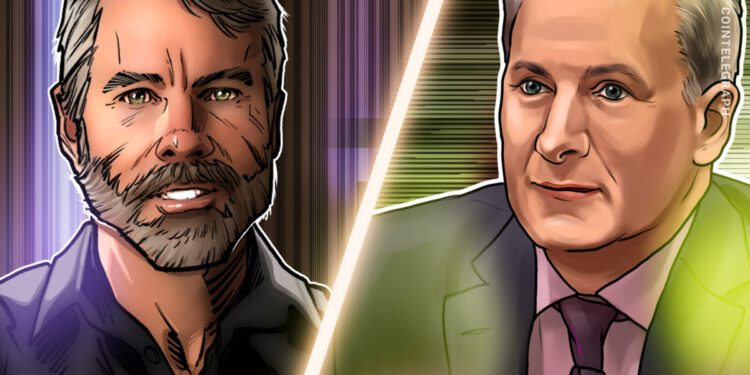 Peter Schiff kritisiert Michael Saylor: Strategy-Modell “Betrug”