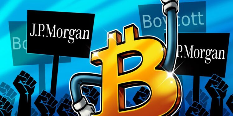 Strategy- und Bitcoin (BTC)-Unterstützer: “Boykott”-Aufruf für JP Morgan