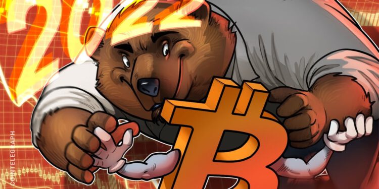 Korrelation mit Bitcoin (BTC)-Bärenmarkt 2022 auf 98 Prozent