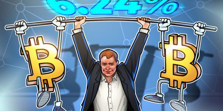 Bitcoin (BTC) braucht 6,24 Prozent Rallye für positiven Jahresschluss