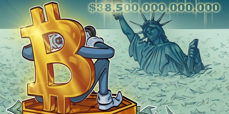 Bitcoin feiert „Genesis Day“ mit neuem Höchststand der US-Staatsverschuldug