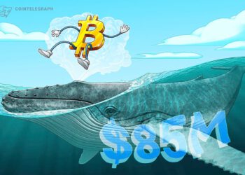Wal aus Satoshi-Ära bewegt 85 Mio. US-Dollar in Bitcoin
