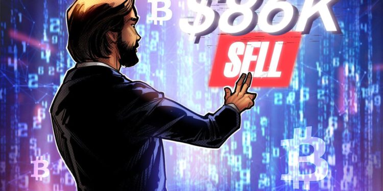Bitcoin (BTC) im Rückgang: 86.000 US-Dollar nun entscheidend