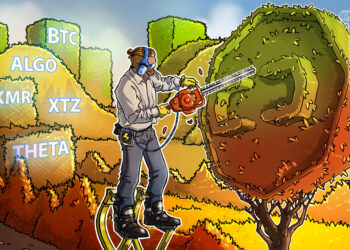 Bitcoin (BTC), Algorand (ALGO), Monero (XMR), Tezos (XTZ), Theta Network (THETA)